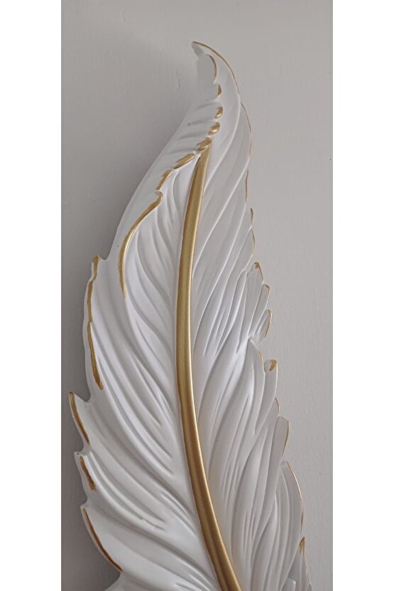 Tüy Aplik Led’li Pilli, Dekoratif Amaçlı Aydınlatma Süsü , 60 cm x 18 cm