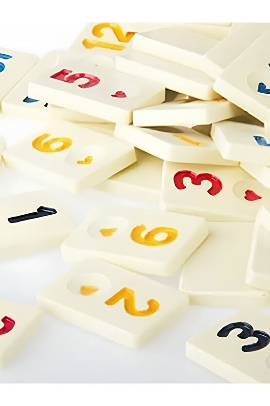 Büyük Plastik Okey Takımı & İskambil Oyun Kağıdı Aile ve Arkadaşlarla Eğlenceli Oyunlar