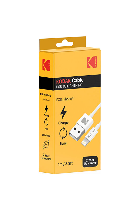 Android için iPhone Şarj Kablosu Kaliteli Esnek Beyaz Hızlı Şarj 1 Metre Usb Kablo