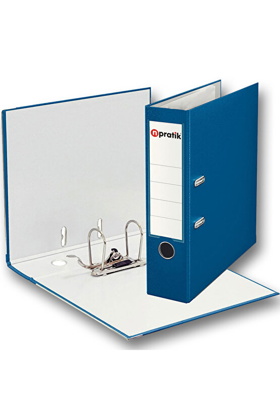 Plastik Mavi Dosya Klasörü Ofis Klasörü 24 Adet Klasör