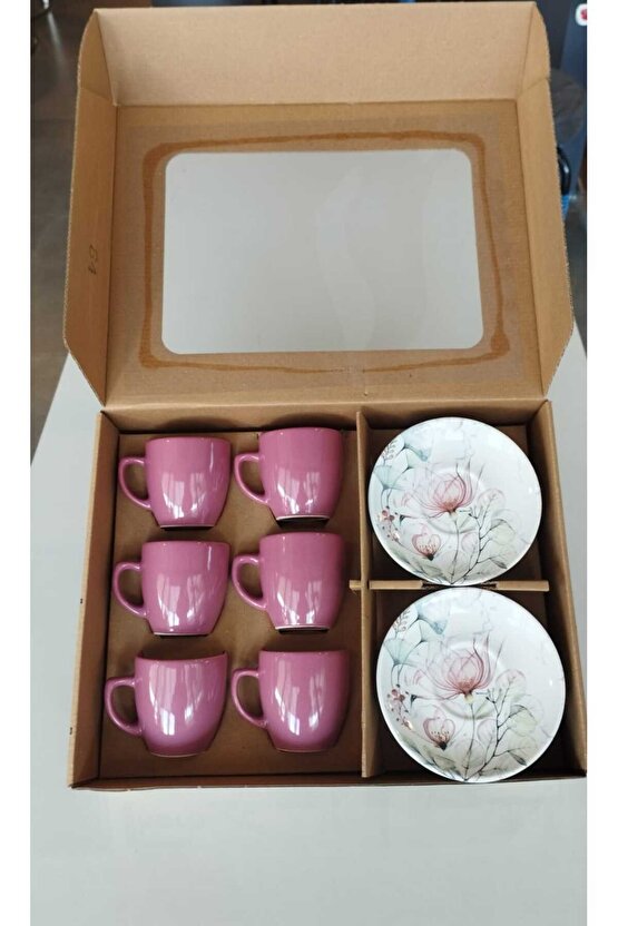 12 PARÇA 6 KİŞİLİK KAHVE FİNCAN TAKIMI