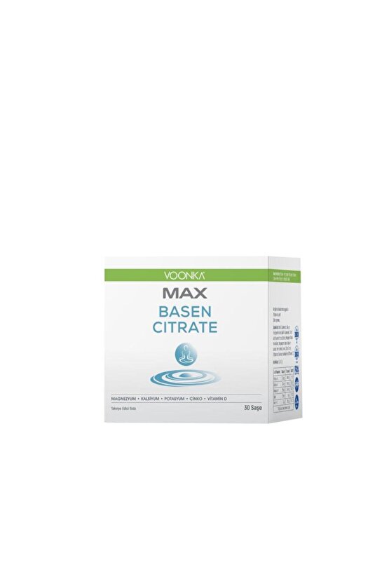 Max Basen Citrate 30 Saşe