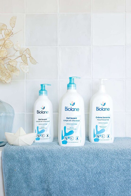 %97 Doğal İçerikli Sabunsuz Yenidoğan Saç ve Vücut Bebek ve Çocuk Şampuanı Pompalı (350ml)