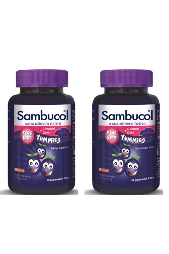 Plus Kids Yummies 60 Adet 2 Adet