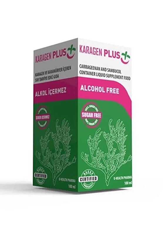KARAGEN PLUS KARAGEN VE KARAMÜRVER İÇEREN TAKVİYE EDİCİ GIDA 100ML ŞİŞE