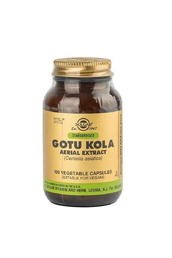 Gotu Kola 100 Kapsül