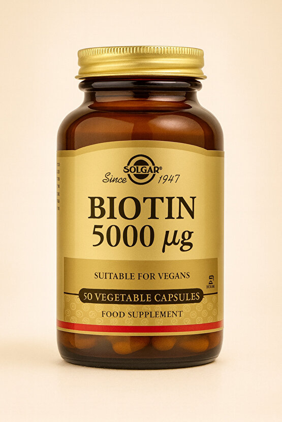 Biotin 5000 Mg 50 Kapsül