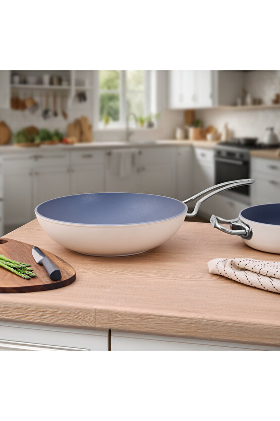 153ar260678 Colombus Crystal Wok Tava 28cm