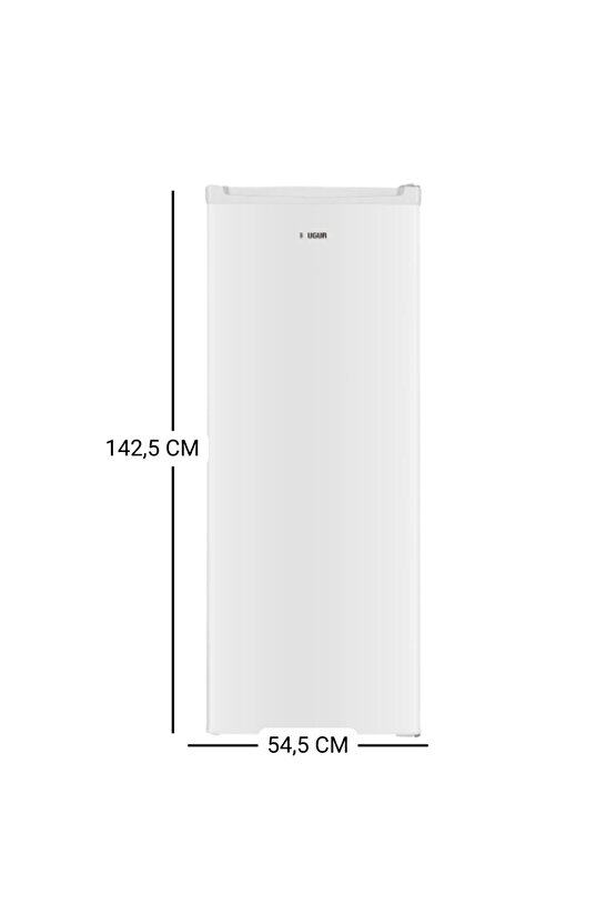 UED 5169 DTK 5 Çekmeceli 168 Litre Dikey Derin Dondurucu