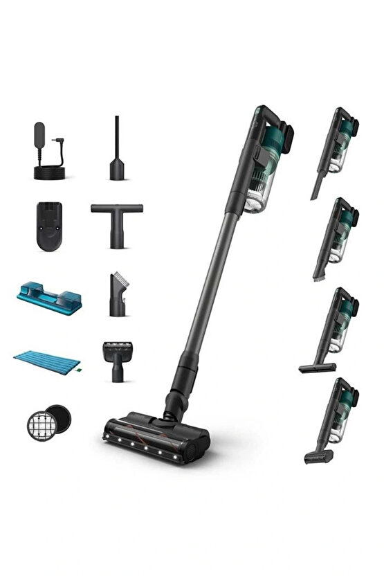 XC655701 CORDLESS VC AQUA DİKEY ŞARJLI SÜPÜRGE + TÜRK KAHVE MAKİNESİ HEDİYELİ