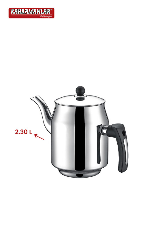 Paslanmaz Çelik Kahveci Demliği 3 No