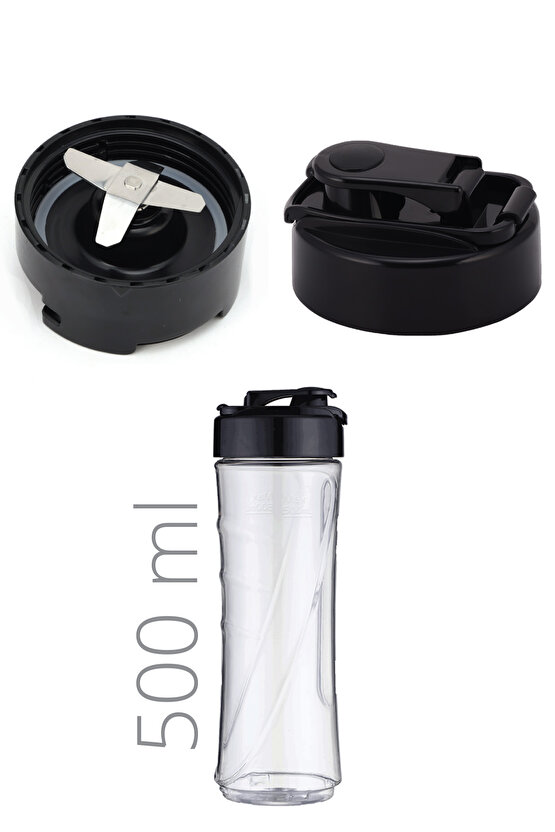 Ksb-2214 Standlı Sporcu Blender - Kişisel Smoothie Blender 500 ml Bardaklı