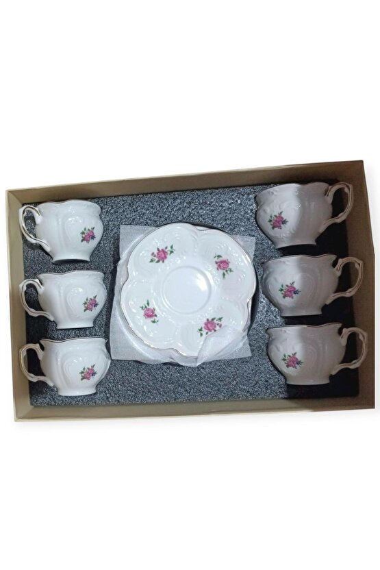 6LI PORSELEN FİNCAN TAKIMI