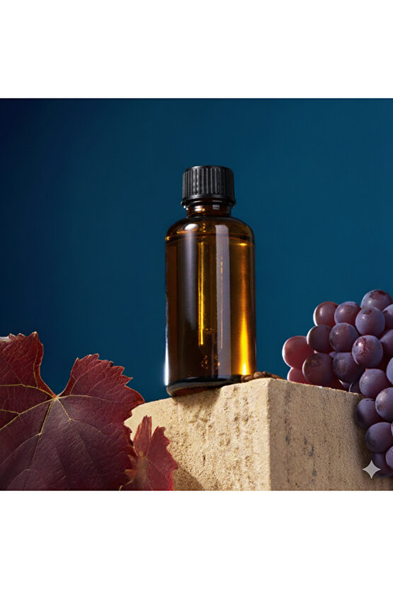 %100 Doğal Soğuk Sıkım Üzüm Çekirdeği Yağı 50ML – Gözenek Sıkılaştırıcı & Besleyici