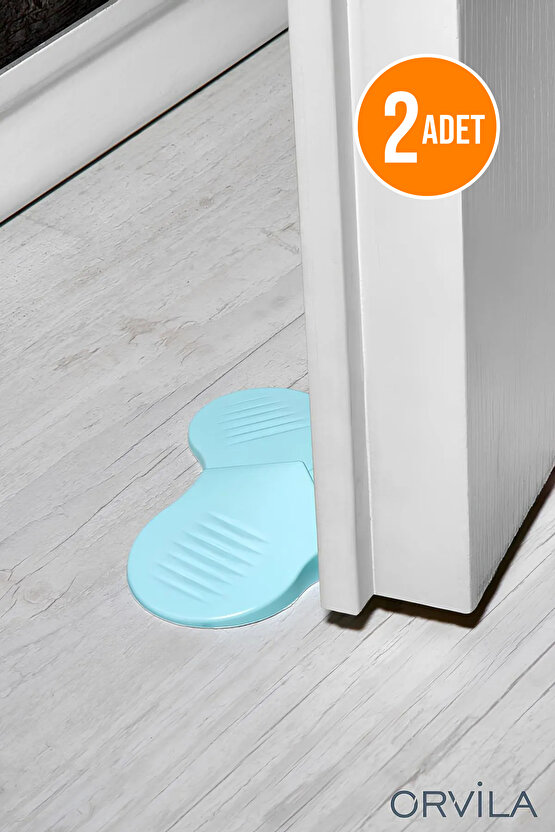 2 Adet - Silikon Kapı Stoperi Üç Kademeli