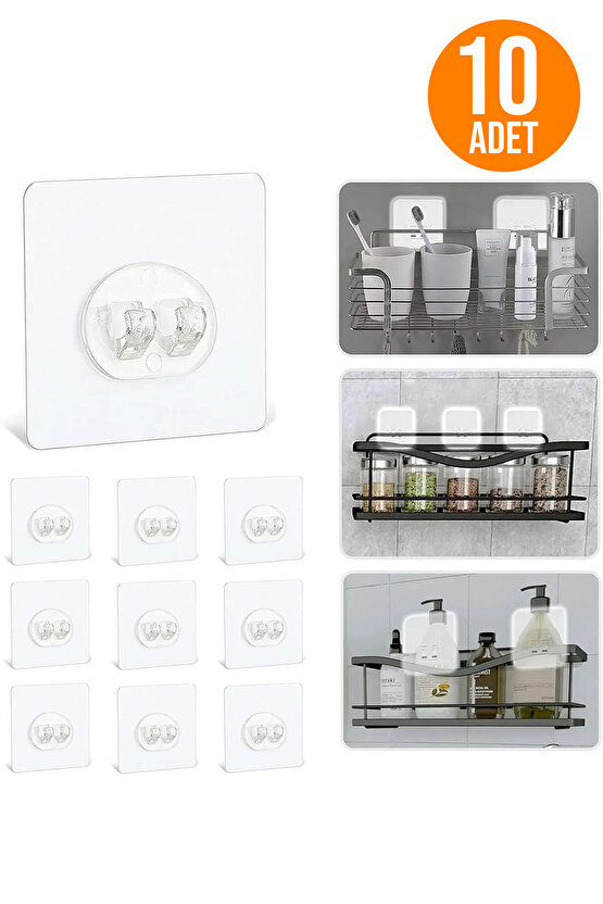 10 Adet Yedek Kendinden Yapışkanlı Tüm Ürünler Yedek Yapışkan Askısı