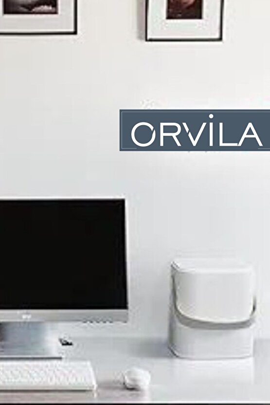 Otomatik Click Kapaklı Tutma Saplı İç Kovalı Tezgah Üstü Mutfak Çöp Kovası 4 LT.