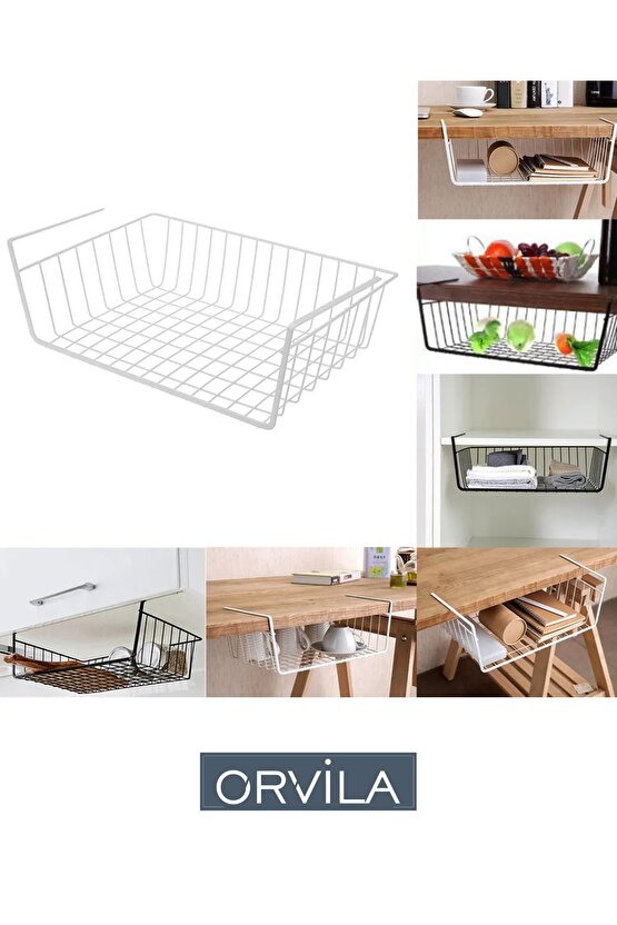 Dolap Düzenleyici Kanguru Organizer - Asılabilir Havlupan Düzenleyici Banyo Mutfak Düzenleyici