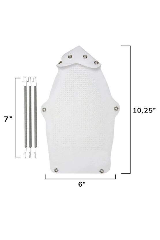 Kolay Kayar Teflon Ütü Altlığı -  Yanmaz Yapışmaz İz Bırakmaz Ütü Tabanı