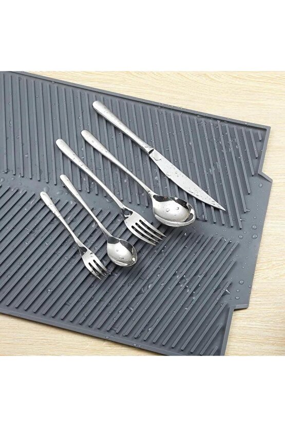 Silikon Bulaşık Kurutma Matı Maxi Boy 44x33cm