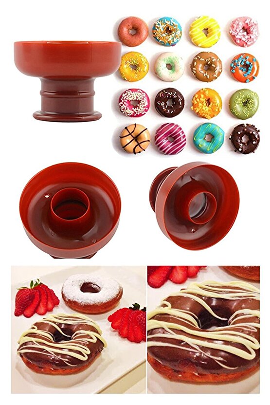 Donut Kek Kalıbı - Hamur Kesici ve Şekillendirici