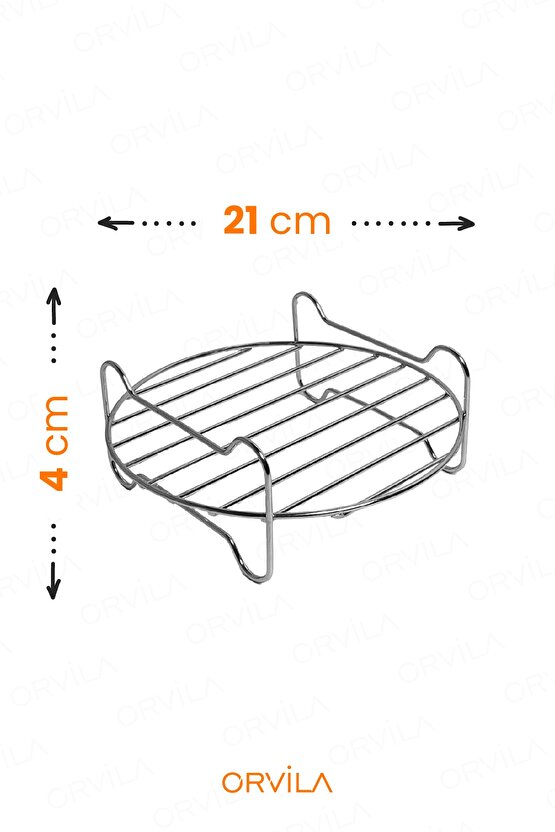 Airfryer Izgara Teli | Fritöz Metal Aksesuarı Xxl