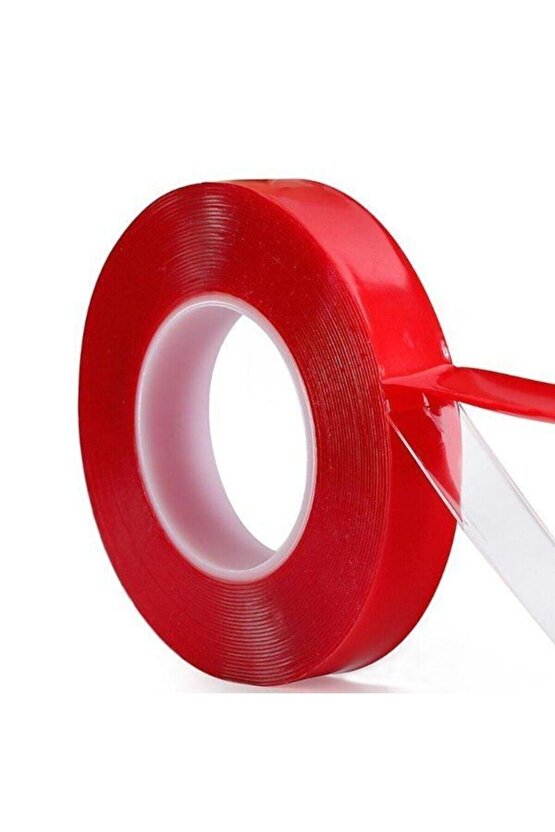 Çift Taraflı Montaj Bandı | 5 Metre Silikonlu Yapıştırma Bant