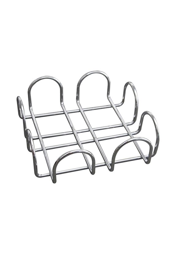 Gümüş Paslanmaz Metal Nihale Peçetelik