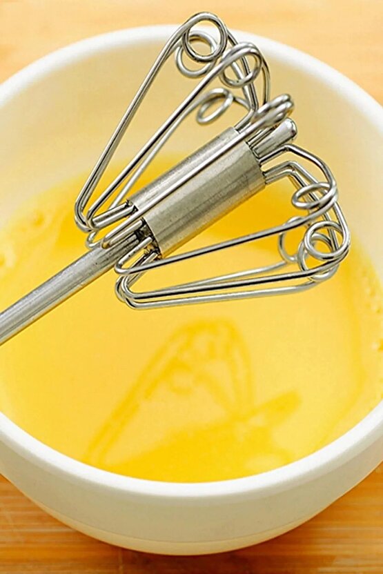 Çelik Basmalı Çırpıcı Karıştırıcı Mikser