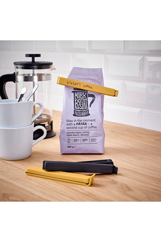 BEVARA

paket mandalı, antrasit-koyu sarı, 6 parça