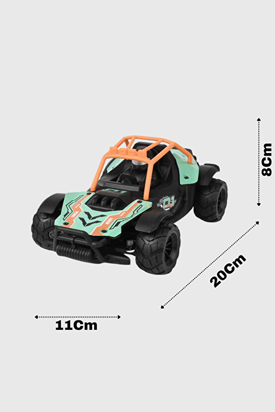 Oyuncak 2.4 Ghz Uzaktan Kumandalı Şarjlı Full Fonksiyon Off-Road Araba (Pil Hediyeli)