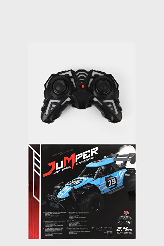 Oyuncak 2.4 Ghz Uzaktan Kumandalı Şarjlı Full Fonksiyon Off-Road Araba (Pil Hediyeli)