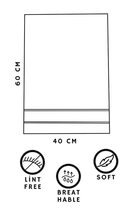 6 Parça %100 Pamuk 40 x 60cm Şef Desenli Mutfak Havlusu Seti Mutfak Kurulama Bezi Seti