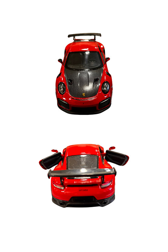 Die Cast Kinsmart Koleksiyonluk Gerçekçi Lisanslı Metal Porsche 911 Gt2 Rs 1:36 Model Araba