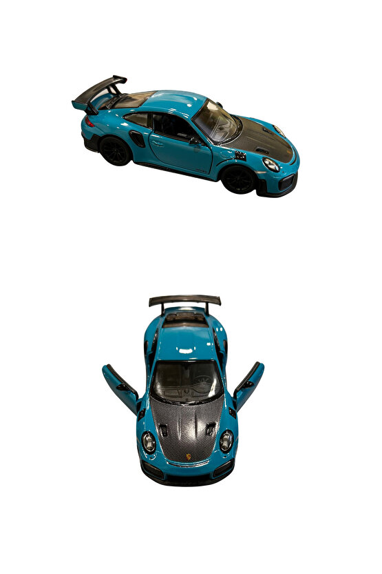 Die Cast Kinsmart Koleksiyonluk Gerçekçi Lisanslı Metal Porsche 911 Gt2 Rs 1:36 Model Araba