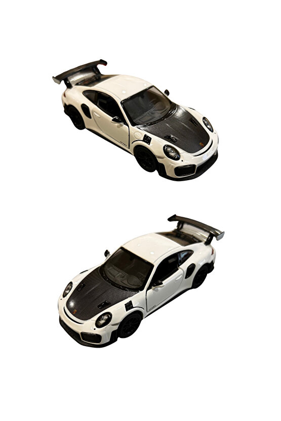 Die Cast Kinsmart Koleksiyonluk Gerçekçi Lisanslı Metal Porsche 911 Gt2 Rs 1:36 Model Araba