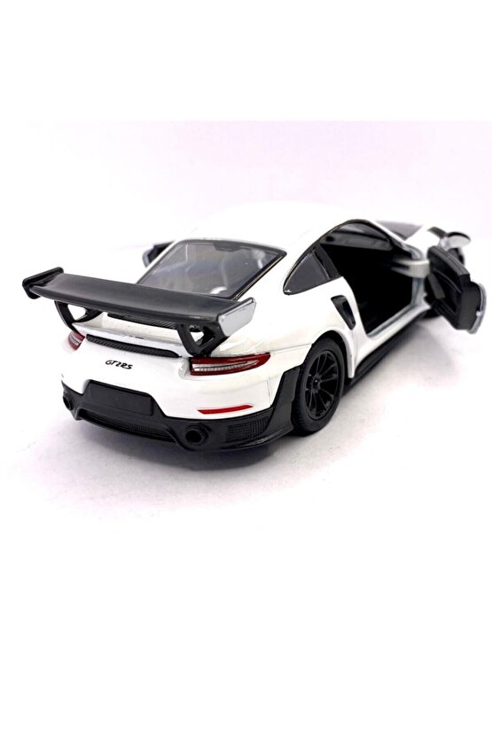 Çek Bırak Porsche 911 Gt2 Rs ( Beyaz ) Oyuncak Araba