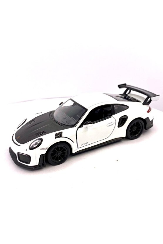 Çek Bırak Porsche 911 Gt2 Rs ( Beyaz ) Oyuncak Araba