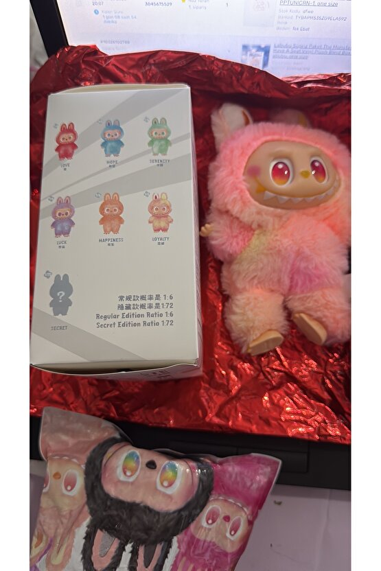 Labubu 17 Cm Peluş Anahtarlıklı Labubu The Monsters  – (1 ADET)-