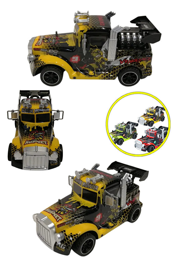 Uzaktan Kumandalı Full Fonksiyon Işıklı Buhar Çıkartan Çekici Tır Kafası Kumandalı Araç