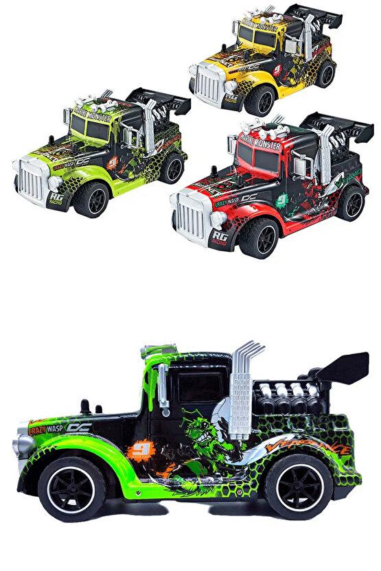 Uzaktan Kumandalı Full Fonksiyon Işıklı Buhar Çıkartan Çekici Tır Kafası Kumandalı Araç