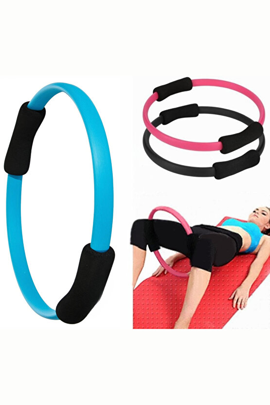 Pilates Çemberi Sünger Sırt Kol Kalça Bacak ve Pelvik Kasları Geliştirmeye Yardımcı Alet