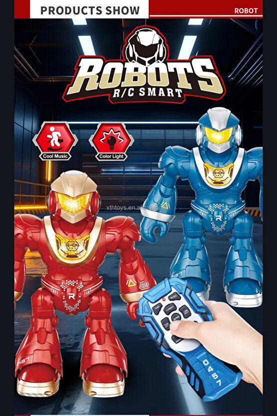 Uzaktan Kumandalı Full Fonksiyon Işıklı Ve Sesli Dansçı İnteraktif Pilli Robot 25 cm +3 Yaş