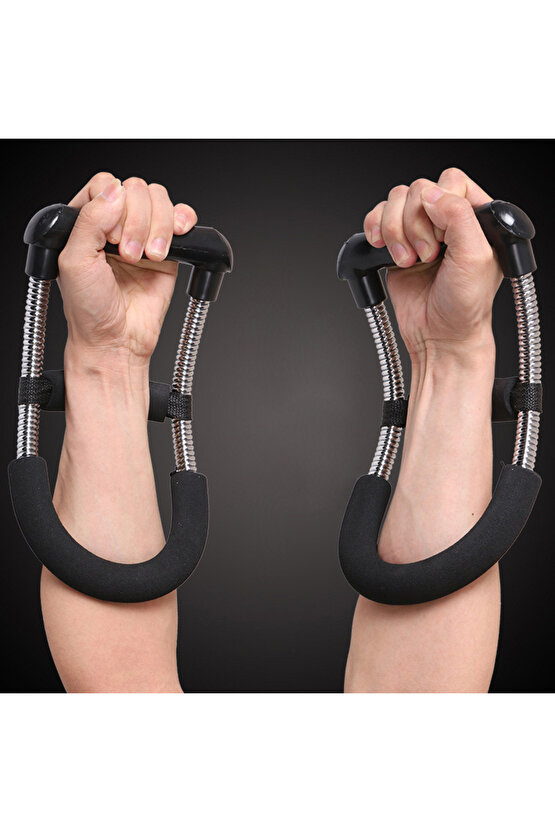 El Bilek Ön Kol Kası Güçlendirme Yayı Spor Egzersiz Aleti Kas Geliştirici Güçlendirici