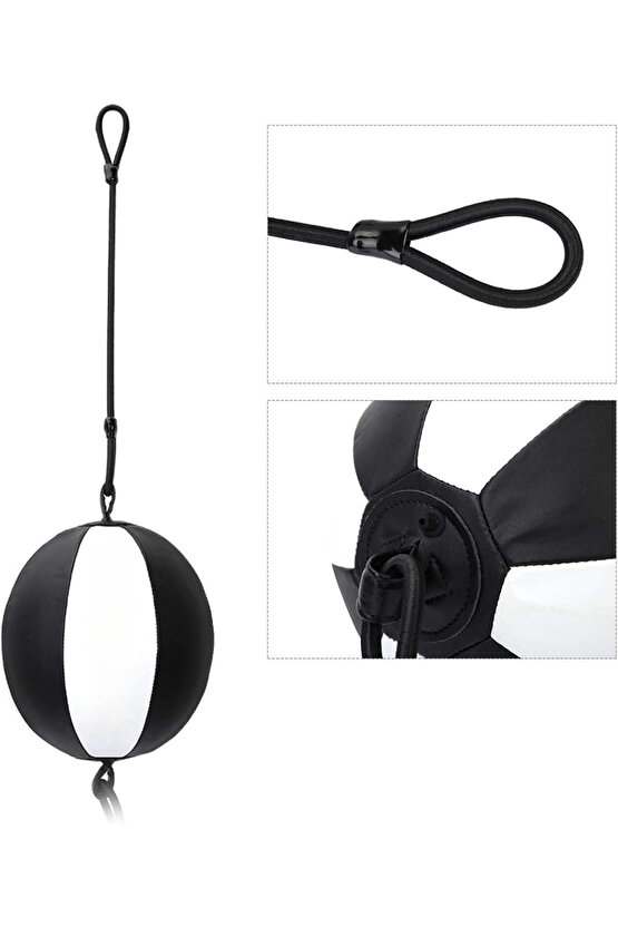 Punchingball Topu Lastikli Boks Kick Boks ve Yumruk Antremanlarına Uygun Pompa ve Kanca Dahil