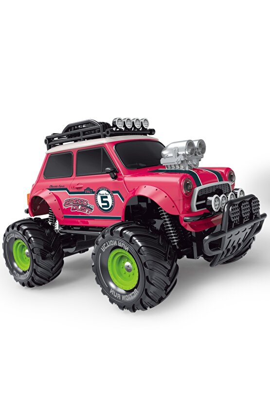 Oyuncak Uzaktan Kumandalı Full Fonksiyon 1:18 Şarjlı 2.4G Sevimli Off-Road Mini Araba