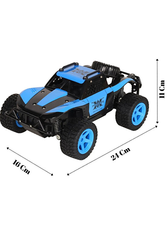 Oyuncak Rock Crawler Uzaktan Kumandalı Full Fonksiyon 2.4Ghz Şarjlı 1:20 Storm Drift Araba 20 Km Hız