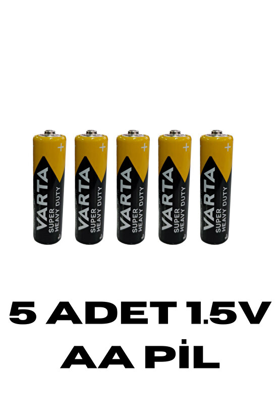 5 Adet 1.5 V AA KALEM PİL Uzaktan Kumandalı Oyuncaklar Ve Diğer Pille çalışan Oyuncaklar İçin Uygun