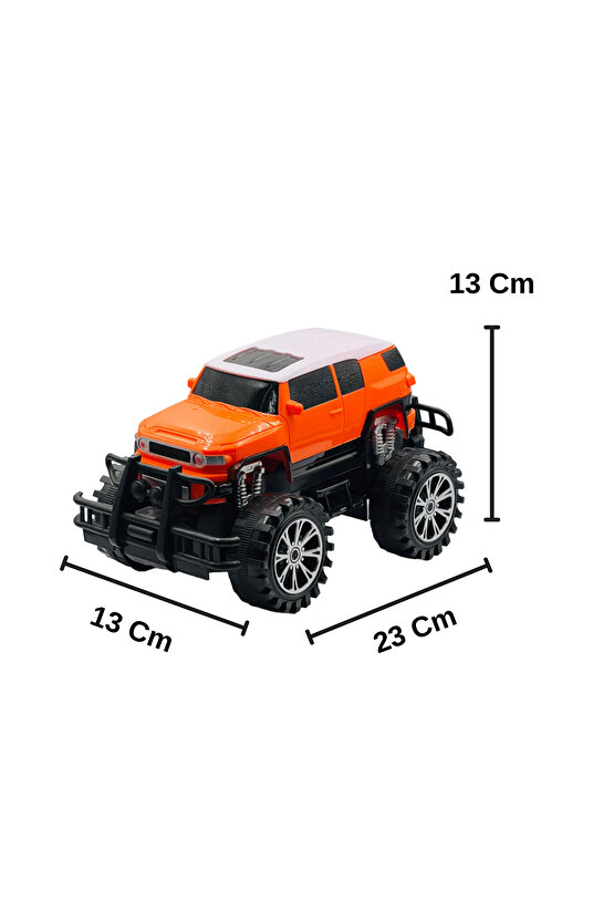 Oyuncak 1:18 Uzaktan Kumandalı Şarjlı Super Suvs Rock Crawler Işıklı Araba