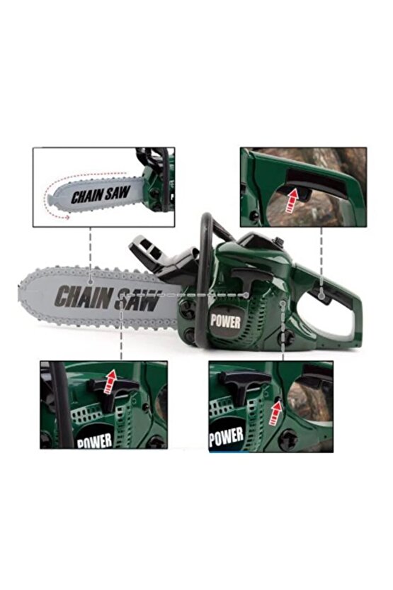 Oyuncak Sesli Elektrikli Pilli Testere (PİL HEDİYELİDİR)